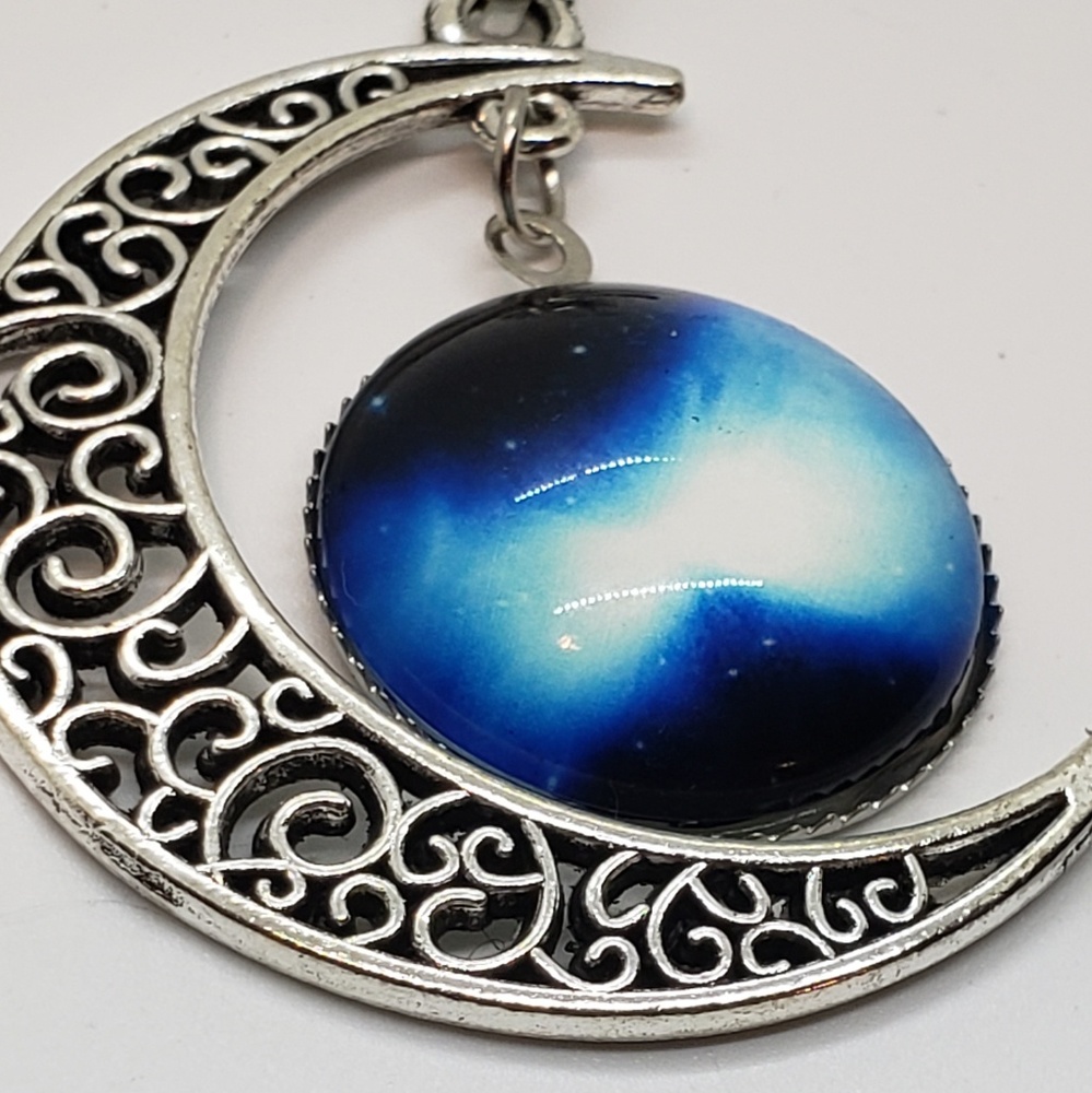 Crescent moon necklace